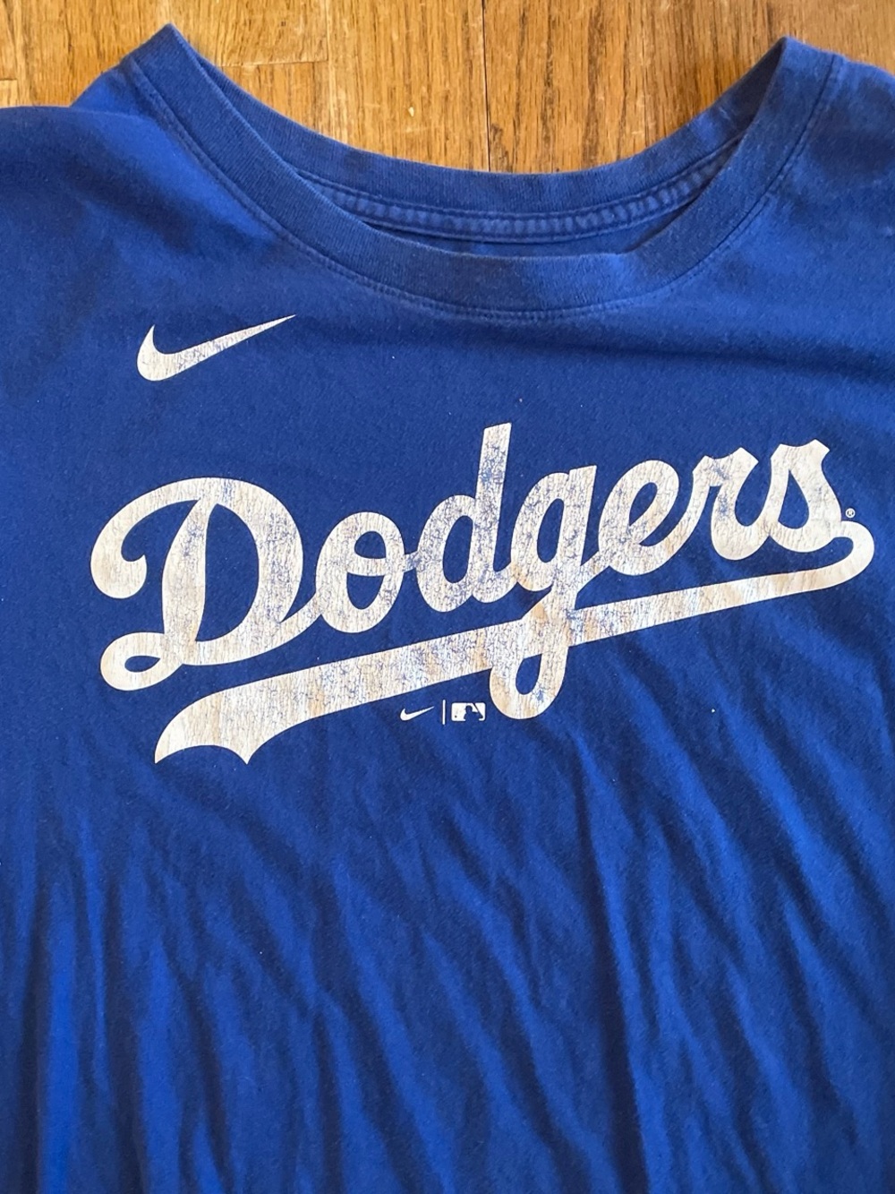 Nike Navy Blue Logo Graphic Tee